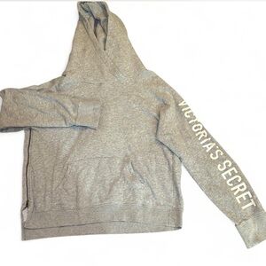 Vintage Victoria's Secret Heather Gray Side Zipper Pullover